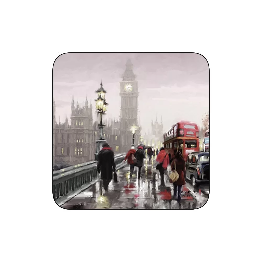 Streets of London corkbacked coasters Streets of London corkbacked coasters