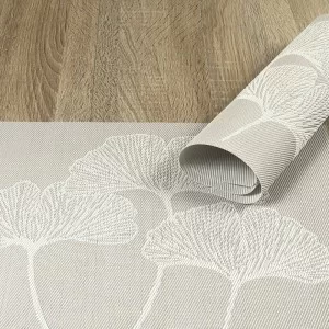 Close up of Vanilla Fleximats set of 4 flexible placemats