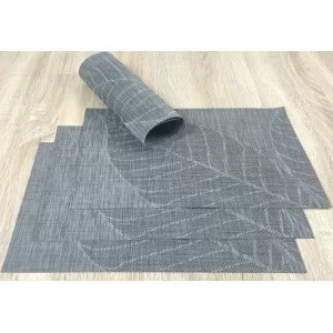 Woven vinyl Fleximats Sable design reverse side by Plymouth Pottery