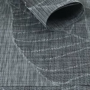 Reverse side of woven vinyl Fleximats Sable design by Plymouth Pottery