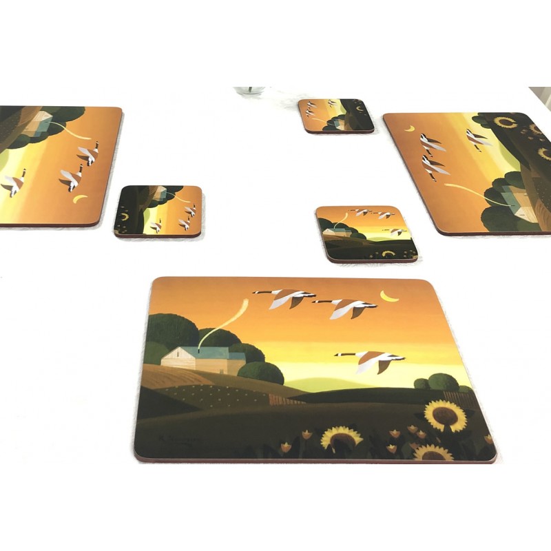 Countryside Placemats, Plymouth Summer Gold