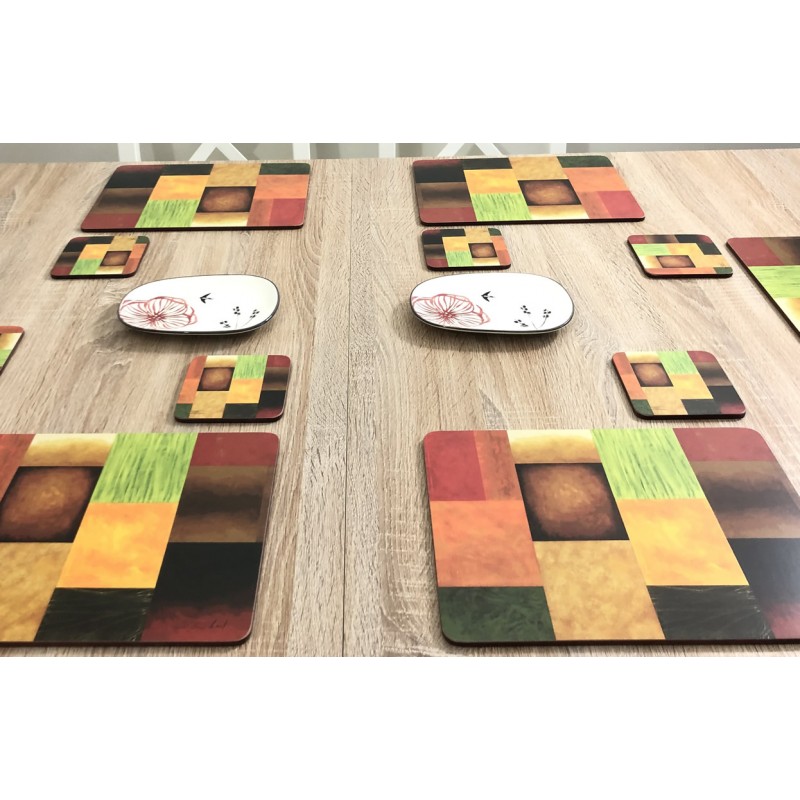 Plymouth Pottery - Sunset Placemats - Set of 6