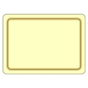 Cream colour melamine placemats, UK made, corkbacked
