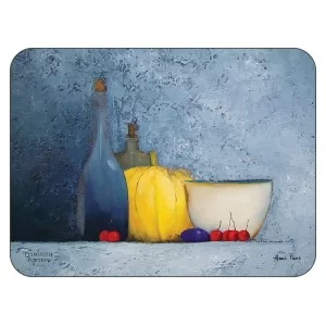 Blue Harmony fruit themed tablemats