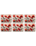 Buy the Best Stylish Floral Placemats and Coasters