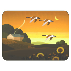 Summer Gold set of 6 placemats
