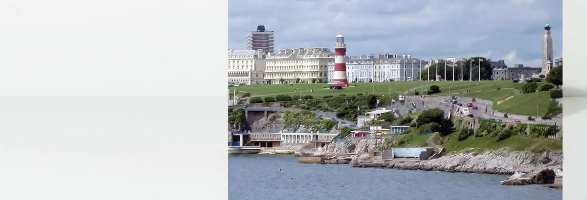 View of Plymouth Lighthouse