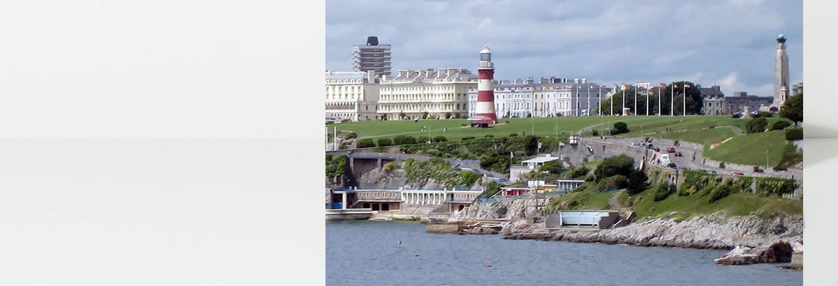 View of Plymouth Lighthouse